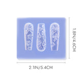 3D Nail Art Mold (Upgrade) - #23 Icy Flower